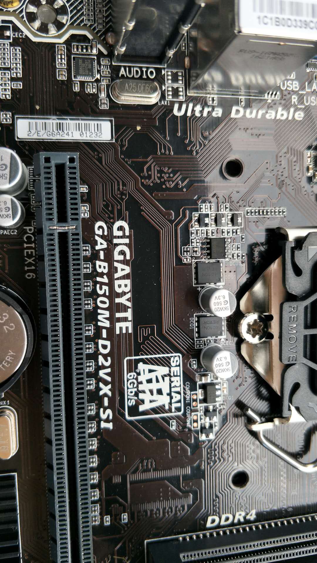 new gigabyte / gigabyte ga-b150m-d2vx-si main board 1151 ddr4 integrated display b150 b150m