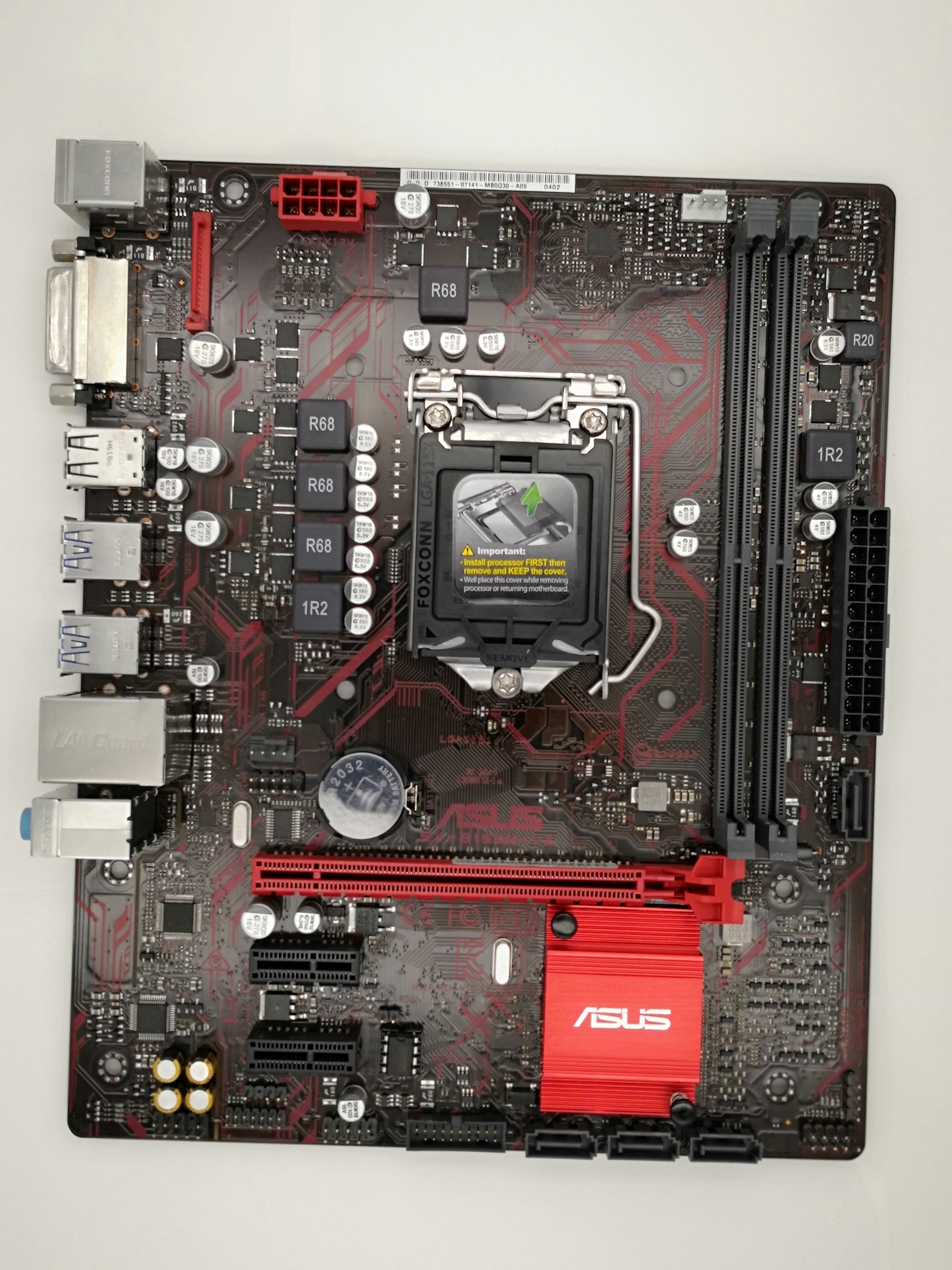 全新/华硕b150m-v3 1151针兼容h110 i3 i5 6 7 8代cpu ddr4主板