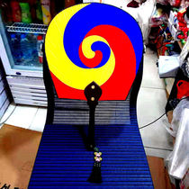 Korean home wall decoration Korean traditional silk Taiji fan Korean characteristic decoration pendant hanging wall hanging