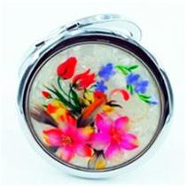 Korea mirror makeup mirror shell mirror tourist souvenir portable mirror folding mirror gift gift
