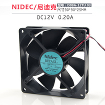 And Dick NIDEC D09A-12TU 03 12V 0 20A 92*92 * 25MM 9CM converter fan