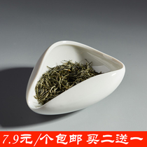 Ceramic tea lotus Tea reward points Tea tray Tea tray Tea shovel Tea ceremony spare parts Tea lotus area