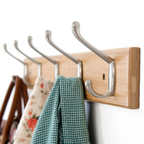 Wooden fitting room hook women's clothing store dressing room creative clothes coat hook Nordic wall hook