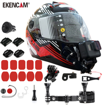 gopro7 6 5 Helmet Mount Accessories DJI osmo Action Camera Motorcycle Helmet Side Mount Bracket