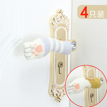 Door handle protection Suite room pull gloves Bedroom door handle gloves Door pull gloves Protective cover Table and chair foot cover 4 pcs