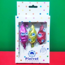 French imported cone lollipop 3 flavors 3 pack 39 grams fruit hard casual sugar snacks discount Special