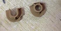 Original fit HP HP HP 1025 CP1025 fixing lower roller shaft sleeve pressure roller shaft sleeve heating component shaft sleeve
