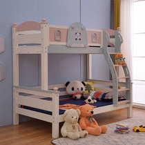 Bed and out bed beds 1 5 m girl rubber wood wood wood bed on top and down bed