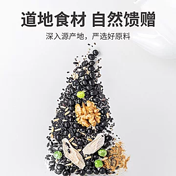 【方家铺子】黑芝麻核桃黑豆粉500g[20元优惠券]-寻折猪