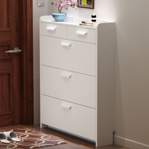 Shoe cabinet simple modern door hall cabinet home economy easy ultra-thin tipping bucket assembly multi-functional space porch multi-layer