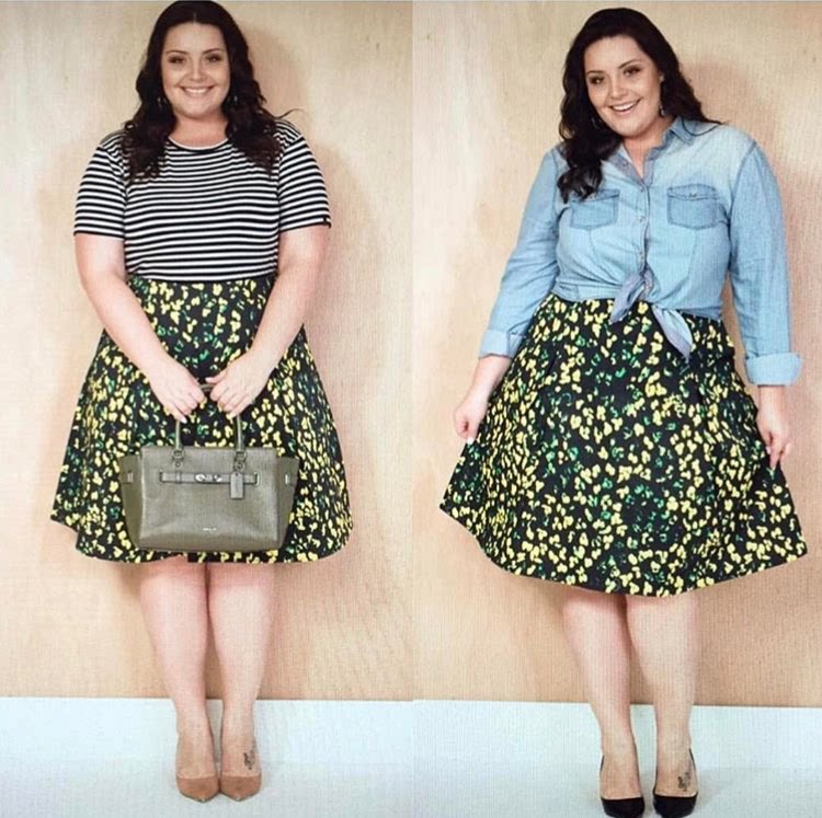 胖妹3个穿衣要点,从穿搭上给体重做减法