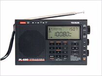Tecsun PL-680 High Performance Full Band Digitally Tuned Stereo Radio Black Battery