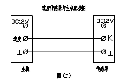 矿用速度传感器接线图图片