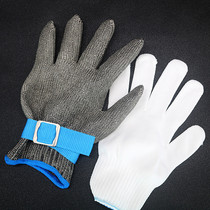 Exported US bar barter ice ice chisel special protective gloves anti-stab gloves ice protection gloves