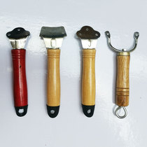 Three-hole four-hole iron pan handle universal wok handle pan handle accessories pan handle anti-scalding bakelite handle