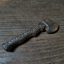 Antique antique hot sale collection of old iron miniature small axe play elegant workmanship exquisite good
