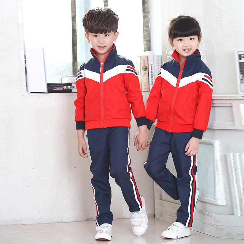新款幼儿园园服春秋装运动秋季校服套装小学生男女儿童校服 定制