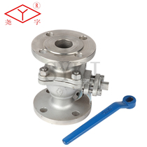 Broad Valve 304 Material Stainless Steel Flange Ball Valve Q41F-16P 25p DN15-200