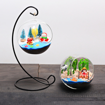 Jingjiao 10cm Christmas micro landscape diy material combination simulation decoration landscaping small potted plant ornaments