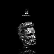 Nightclub Studio 925 Pure Silver Original Handmade EDC Knife Pendant Necklace Head Loose head Terminator Terminator T800