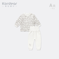 Baby thin spring autumn coat 6-12 months female baby cotton coat womens toddler clothes 1-3 years old suit men