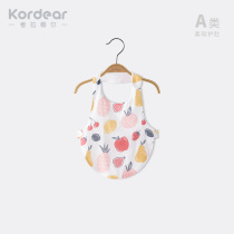 kordear babys belly peddling summer babys thin cotton gauze protects the stomach from the stomach