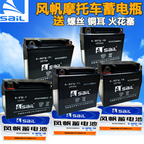 Sail motorcycle battery maintenance-free dry battery 12V5A7A9A suitable for big Yang pedals etc.