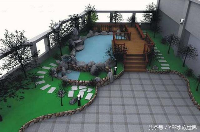 把鱼池建在楼顶,到底靠不靠谱?