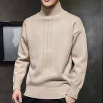 men's sweater 2020 new loose winter thickened wool knitwear couple sweater trendy autumn tops