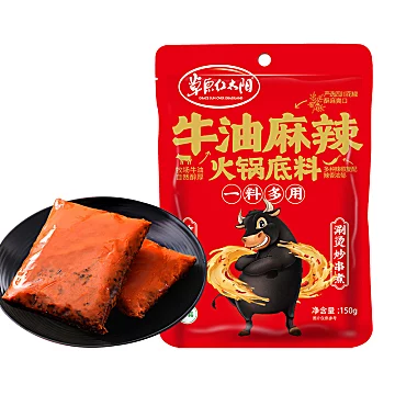 草原红太阳牛油火锅底料150g[7元优惠券]-寻折猪