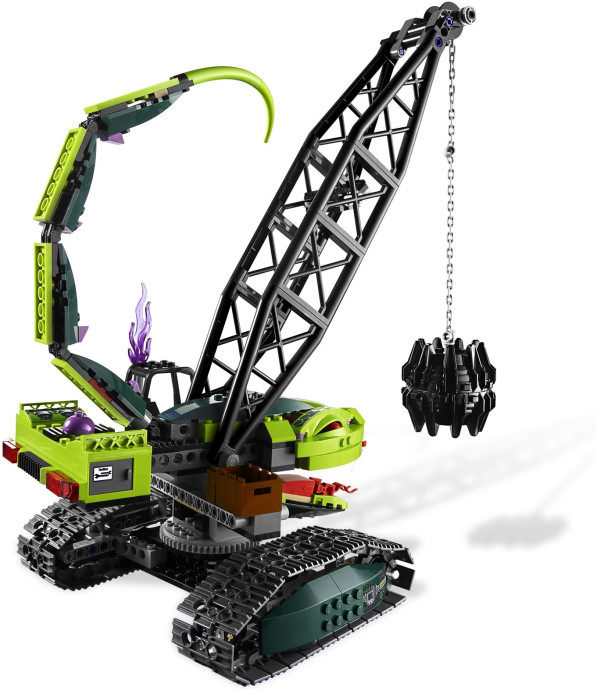 正品乐高lego 儿童益智9457 忍者系列 毒牙巨蟒重锤破碎机 绝版