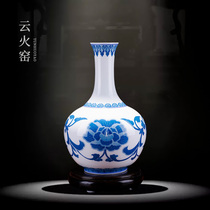 Liling Vase ornaments ceramic hand-painted home living room office desk bookcase decorations housewarming gift customization