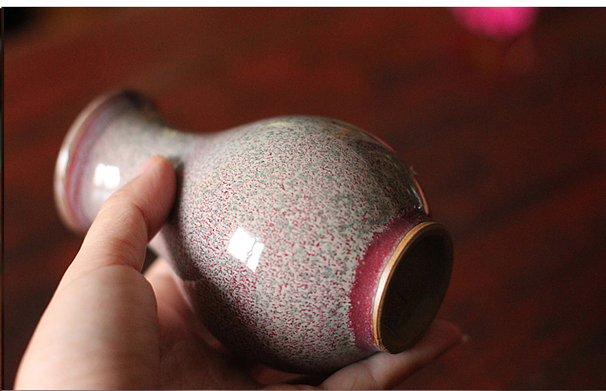 国大师任星航 星航钧窑 钧瓷茶具 花瓶