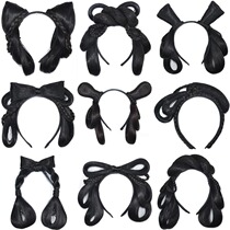 Hanfu wig Hair band one-piece female Song novice hand handicapped bun Lazy ancient style modeling Ming ancient costume wig bag