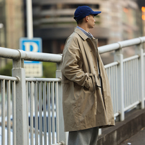 PIN SKTBS 21AW Fall new relaxation Japan-style Casual Outerwear Waterproof windsuit with long jacket male