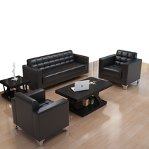 Foshan Office Sofa Business Reception Modern Simple Sofa Couple Couple Tea Several Combinations