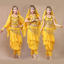 Belly dance suit new Indian dance costume 2021 performance suit performance suit adult practice suit female rotating pants