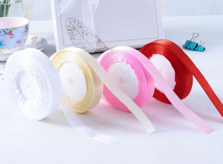 礼物包装盒丝带银葱雪纱阿胶糕包装盒丝带 蝴蝶结绑带现货