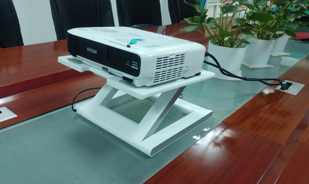 c8投影仪支架通用投影机桌面架子托盘托架微型床头落地底座