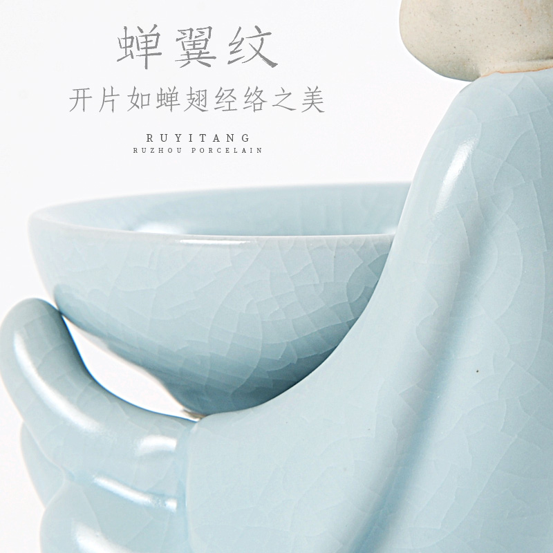 ) ceramic tea tea tea strainer mesh filter good kunfu tea tea tea accessories