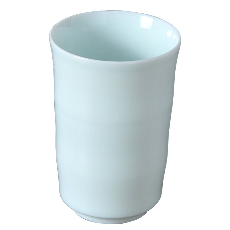 Jingdezhen ceramic cups celadon water contracted cup bamboo household sample tea cup cup white porcelain office only