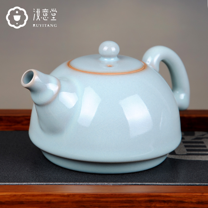 Your up kung fu tea set manually Your porcelain ceramic teapot teacup combination of Chinese style restoring ancient ways household tea tea