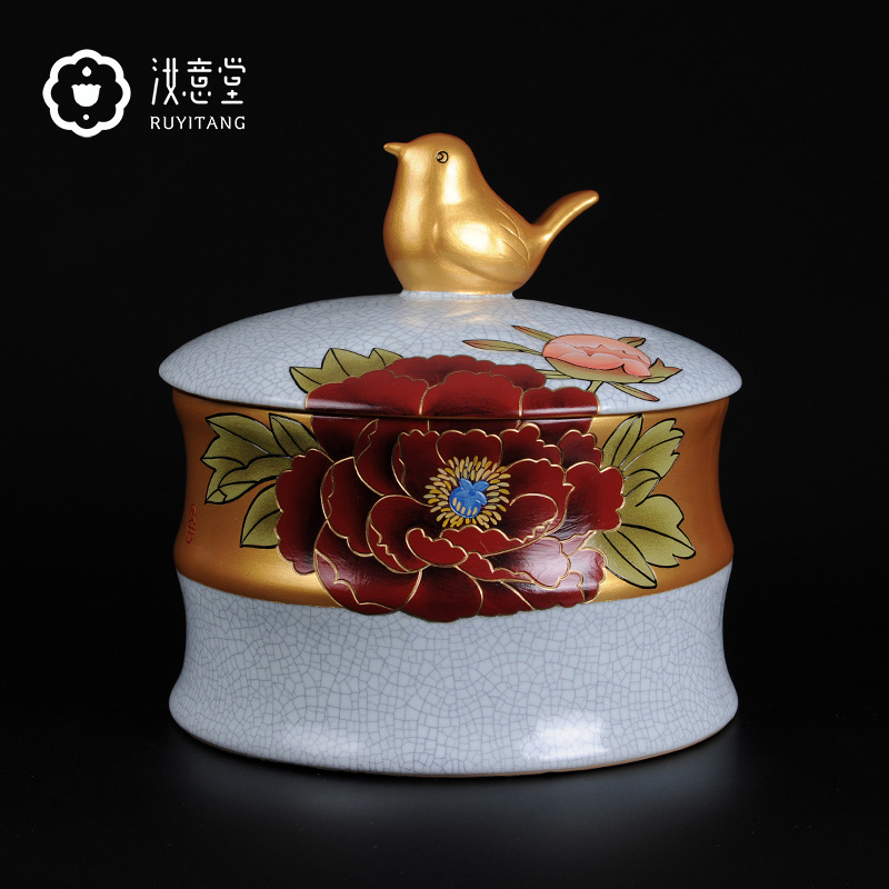 Creative storage tank your up ceramics handicraft home decoration porcelain jar your POTS classical Chinese characteristics gifts