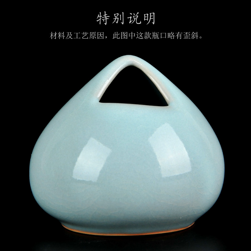 Your up ceramic floret bottle Your porcelain flower tea table desktop furnishing articles with Chinese tea taking zero contracted porcelain ornament