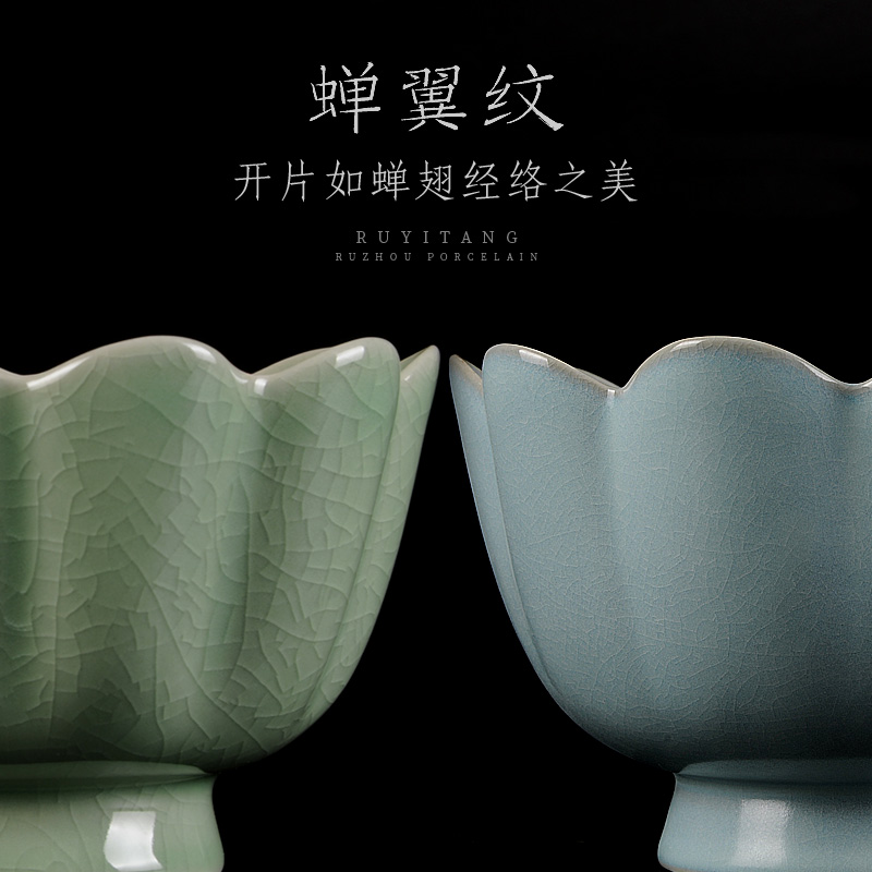 Archaize your up porcelain bowl lotus type ceramic crafts collection the sitting room is the study of Chinese style household decorative furnishing articles