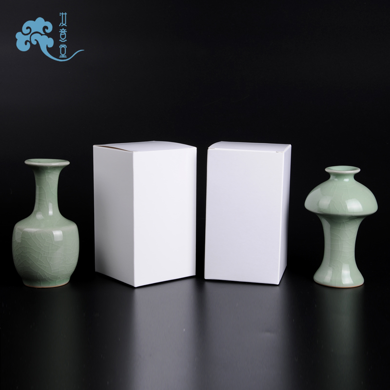 Archaize your up handicraft floret bottle ceramic porcelain bottle arranging flowers, Chinese simple desktop decoration restoring ancient ways furnishing articles