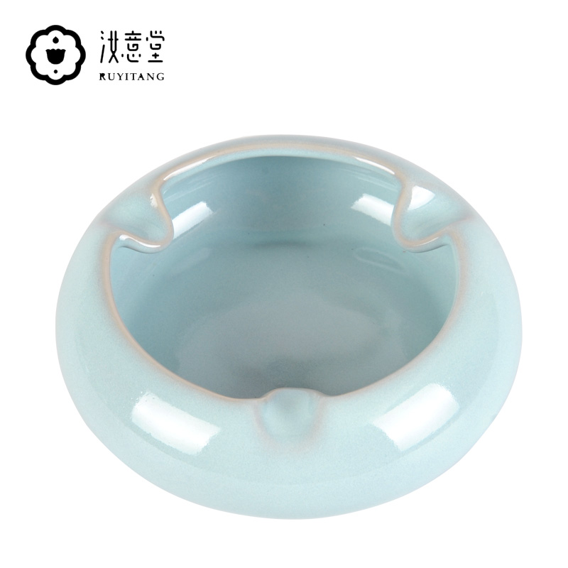 Your up porcelain cigar ashtray ceramic household desktop Chinese move contracted sitting room tea table office furnishing articles