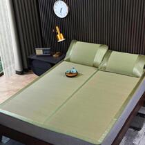 Cool mat 1 8 m old style rushes mat 1 5m Ningbo natural foldable summer air conditioning Soft XI Single beds 1 2