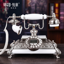 Yueqi high-end luxury European old-fashioned vintage fixed telephone machine landline fashion creative antique seat-type home