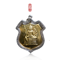 Changzijia Thai Buddha brand real product Longpo Channan 2561 Four-faced Buddha silver shell
